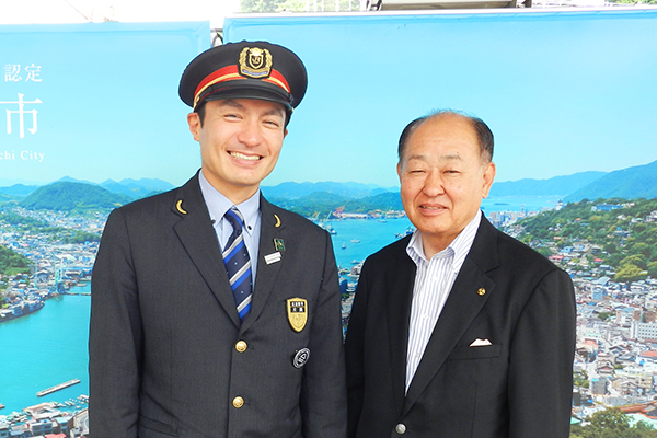 尾道駅 駅長 片岡 茂樹さん