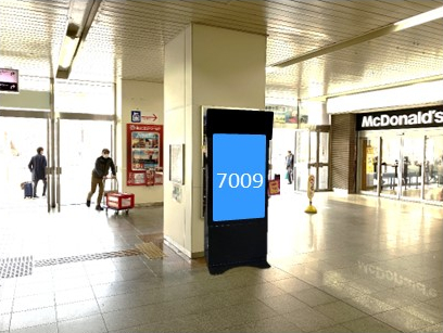 【新設媒体】福山駅北口デジタルサイネージ（月契約）のご案内 イメージ画像